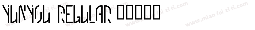 YunYou Regular字体转换